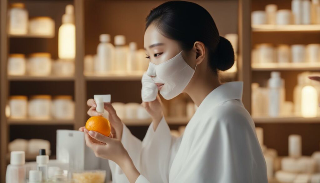 korean skincare techniques and products for brightening
